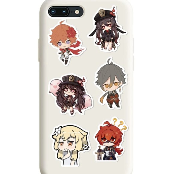 Chibi Genshin Impact Big Size Stickers - Picture 5 of 8